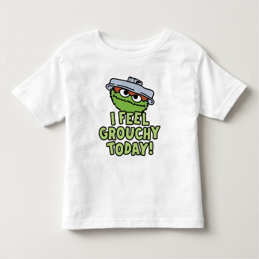 Oscar the Grouch | Ik voel me vandaag verrukt. Kinder Shirts (Voorkant)