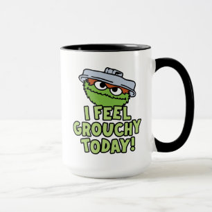 Oscar the Grouch   Ik voel me vandaag verrukt. Mok