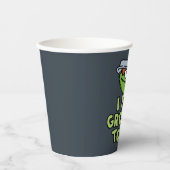 Oscar the Grouch | Ik voel me vandaag verrukt. Papieren Bekers (Voorkant)