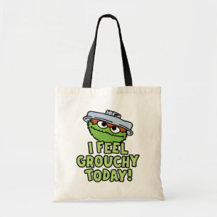Oscar the Grouch Ik voel me vandaag verrukt. Tote Bag