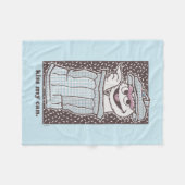 Oscar the Grouch | Kus My Can Fleece Deken (Voorkant (Horizontaal))