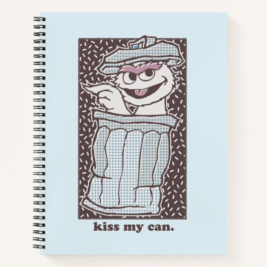 Oscar the Grouch | Kus My Can Notitieboek (Voorkant)