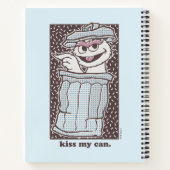 Oscar the Grouch | Kus My Can Notitieboek (Achterkant)
