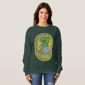 Oscar the Grouch | Monster Treasure Badge Trui (Voorkant volledig)