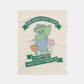 Oscar the Grouch | Monster Treasure Graphic Fleece Deken (Voorkant)