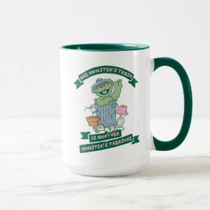 Oscar the Grouch   Monster Treasure Graphic Mok