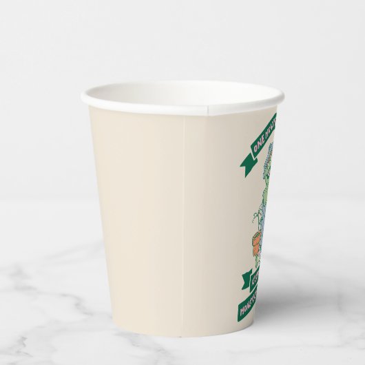 Oscar the Grouch | Monster Treasure Graphic Papieren Bekers (Rechts)