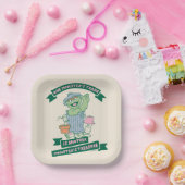 Oscar the Grouch | Monster Treasure Graphic Papieren Bordje (Feest)