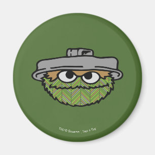 Oscar the Grouch   nostalgie uit de jaren 80 Magneet