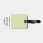 Oscar the Grouch | Ontwikkeling Waterverf Bagagelabel (Achterkant horizontaal)