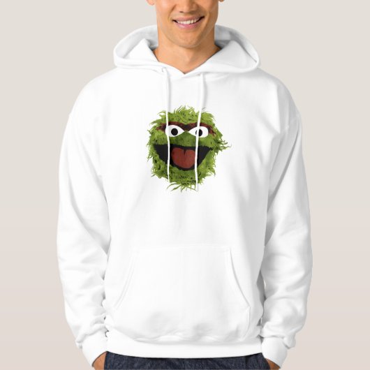 Oscar the Grouch | Ontwikkeling Waterverf Hoodie (Voorkant)