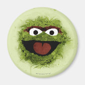 Oscar the Grouch | Ontwikkeling Waterverf Magneet (Voorkant)