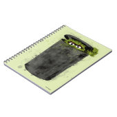 Oscar the Grouch | Ontwikkeling Waterverf Notitieboek (Linkerzijde)