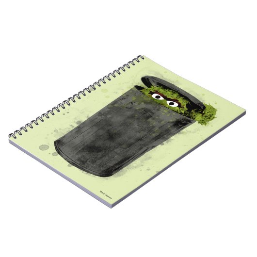 Oscar the Grouch | Ontwikkeling Waterverf Notitieboek (Linkerzijde)