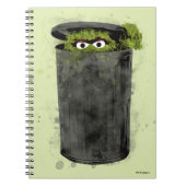 Oscar the Grouch | Ontwikkeling Waterverf Notitieboek (Voorkant)
