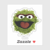 Oscar the Grouch | Ontwikkeling Waterverf Sticker (Vel)