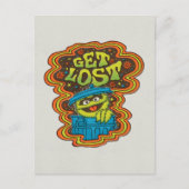 Oscar the Grouch | Psychedelic Briefkaart (Voorkant)