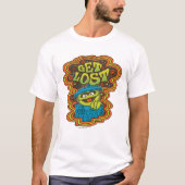 Oscar the Grouch | Psychedelic T-shirt (Voorkant)