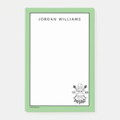 Oscar the Grouch Skate Logo - Aggro 1969 Post-it® Notes (Voorkant)