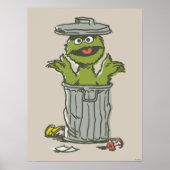 Oscar the Grouch Vintage Poster (Voorkant)