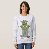 Oscar the Grouch Vintage Trui (Voorkant volledig)