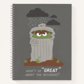 Oscar The Grouch | Wat is er zo geweldig aan het r Notitieboek (Voorkant)