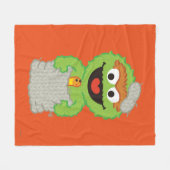 Oscar the Grouch Wool Style Fleece Deken (Voorkant (Horizontaal))
