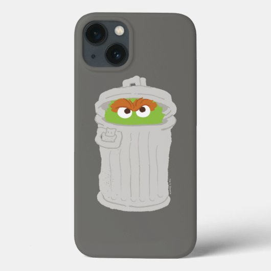 Oscar the Grouch & z'n vuilnisbak Case-Mate iPhone Case (Achterkant)