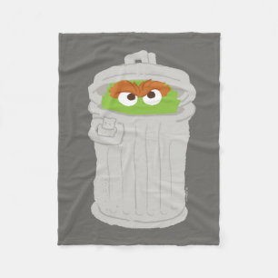 Oscar the Grouch & z'n vuilnisbak Fleece Deken