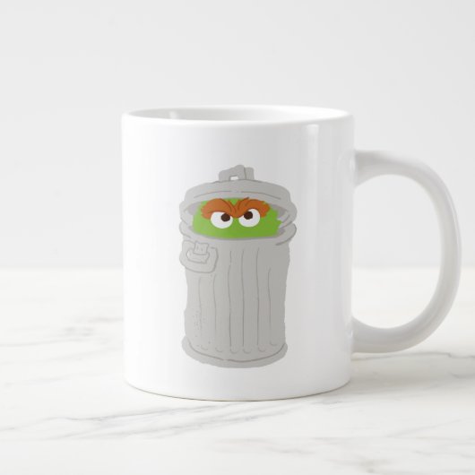 Oscar the Grouch & z'n vuilnisbak Grote Koffiekop (Rechts)