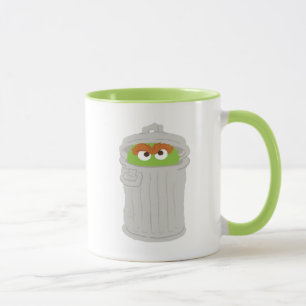 Oscar the Grouch & z'n vuilnisbak Mok