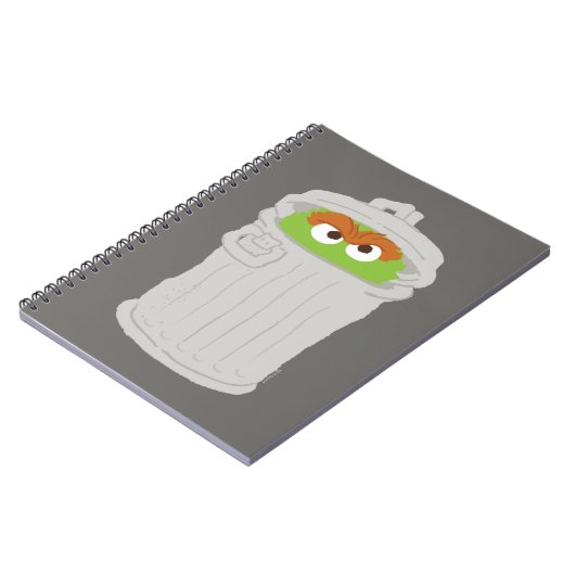 Oscar the Grouch & z'n vuilnisbak Notitieboek (Linkerzijde)
