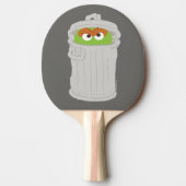 Oscar the Grouch & z'n vuilnisbak Tafeltennisbatje (Voorkant)