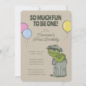 Oscar the Grouch | Zoveel plezier om een dag te wo Kaart (Voorkant)