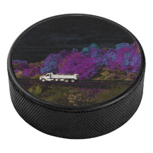 oscar verlaat het feest hockey puck