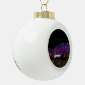 oscar verlaat het feest keramische bal ornament (Links)