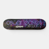 oscar verlaat het feest persoonlijk skateboard (Horizontaal)
