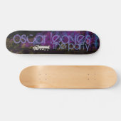 oscar verlaat het feest persoonlijk skateboard (Horizontaal)
