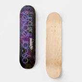 oscar verlaat het feest persoonlijk skateboard (Voorkant)