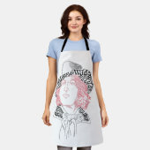 Oscar Wilde in woorden Schort (Gedragen)