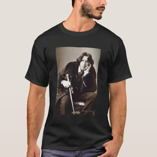 Oscar Wilde Portrait T-shirt (Voorkant)