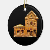 OSCAR'S HARDWARE KERSTVERSIERING KERAMISCH ORNAMENT (Links)