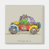 Oscar's Taxi Service Magneet (Voorkant)