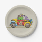 Oscar's Taxi Service Papieren Bordje (Voorkant)