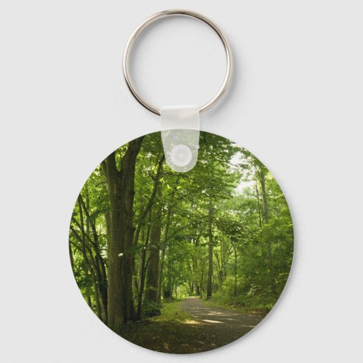 Osceloa Island Weir Dam Bristol Tennessee Sleutelhanger (Voorkant)