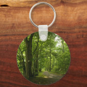 Osceloa Island Weir Dam Bristol Tennessee Sleutelhanger (Voorkant)