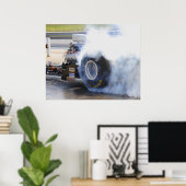 Osceola Dragway_MG_5542 Nostalgia Fuel Dragster Poster (Thuiskantoor)