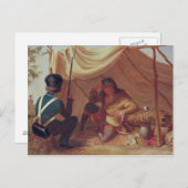 Osceola in gevangenschap, c.1837 briefkaart (Voorkant / Achterkant)