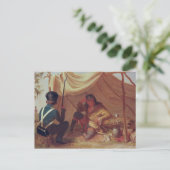 Osceola in gevangenschap, c.1837 briefkaart (Staand voorkant)