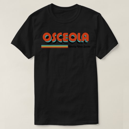Osceola totaal zuigt TShirt (Design voorkant)